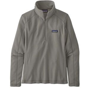 🏔Patagonia Micro D 1/4 Zip Fleece Gray Size L